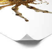 Poster Conception de citation Sharp Gold GOLDEN SPIDER (Coin)