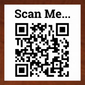 Poster Conception de code QR