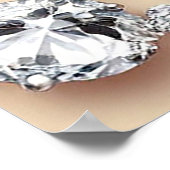 Poster Conception de cœur romantique (Coin)