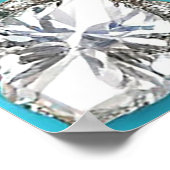 Poster Conception de cœur romantique (Coin)