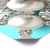 Poster Conception de cœur romantique (Coin)