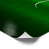 Poster Conception de cœurs entrelacés élégants pour la Sa (Coin)