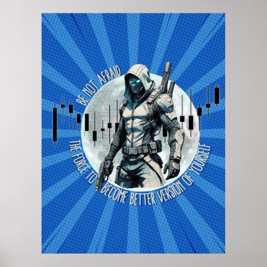 Poster Conception de commerce de fantaisie | Cyberpunk |  (Devant)