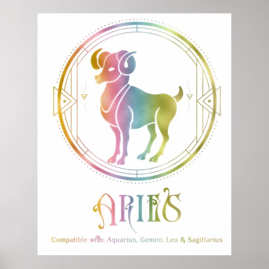 Poster Conception de compatibilité des baies Zodiac (Devant)