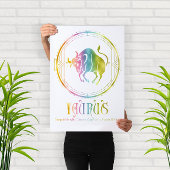 Poster Conception de compatibilité du Taurus Zodiac