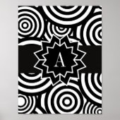 Poster Conception de contraste élevé Bébé Stimulation vis (Devant)