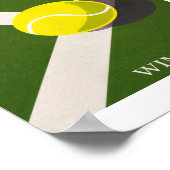 Poster conception de court de tennis de Wimbledon (Coin)