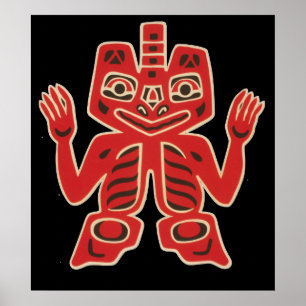 Poster Conception de couverture de Haida
