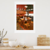 Poster Conception de cuisine vintage (Cuisine)