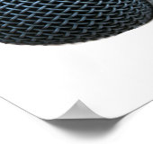 Poster Conception de découpe micro de gros microphone (Coin)