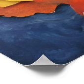 Poster Conception de dents multicolores (Coin)