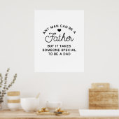 Poster Conception de devis papa spécial (Cuisine)