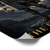 Poster Conception de fantasy sombre gothique du roi déchu (Coin)