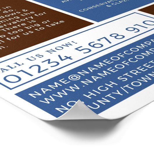 Poster Conception de fenêtres, Fenêtre & Porte Fitter Com (Coin)