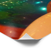 Poster Conception de fête de ballons colorés (Coin)