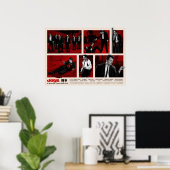 Poster Conception de films Réservoir Dogs (Bureau à domicile)