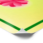 Poster Conception de fleurs pour la fête des mères (Coin)