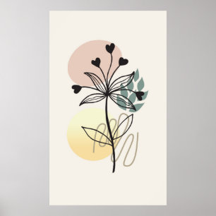Poster Conception de fond moderne