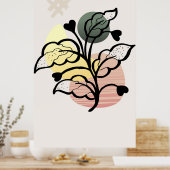 Poster Conception de fond moderne (Cuisine)