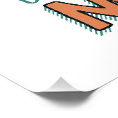 Poster Conception de football drôle (Coin)