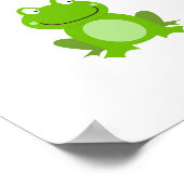 Poster Conception de grenouilles d'été - Grenouilles mign (Coin)