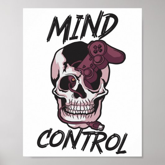 Poster Conception de jeux de contrôle mental (Devant)