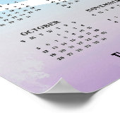 Poster Conception de jogging en course à pied Calendrier (Coin)