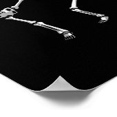 Poster Conception de kickboxing cool pour hommes femmes k (Coin)