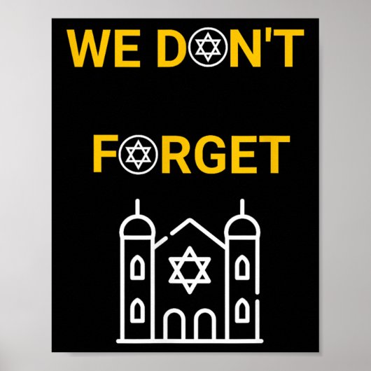 Poster Conception de la Journée commémorative de l'Holoca (Devant)