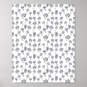 Poster Conception de la page de couleur pour adultes