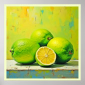 Poster Conception de la pop été brillante de Limes (Devant)