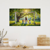 Poster Conception de la télévision par cadre (Cuisine)