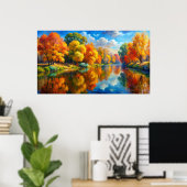 Poster Conception de la télévision par cadre (Bureau à domicile)