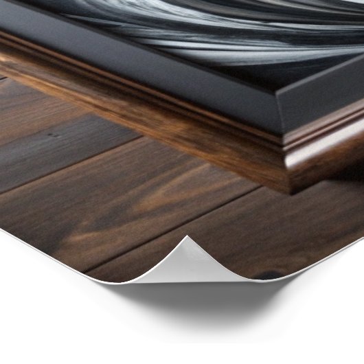 Poster Conception de la télévision par cadre (Coin)