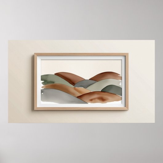 Poster Conception de la télévision par cadre (Devant)