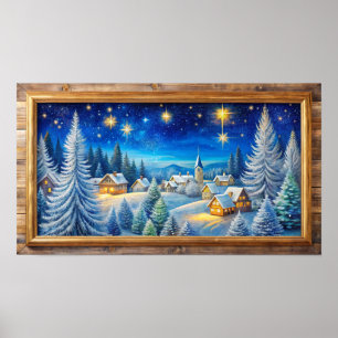 Poster Conception de la télévision par cadre