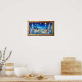 Poster Conception de la télévision par cadre (Cuisine)