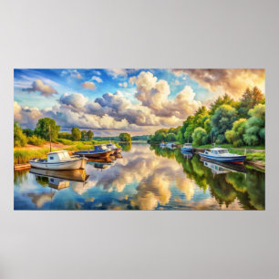 Poster Conception de la télévision par cadre