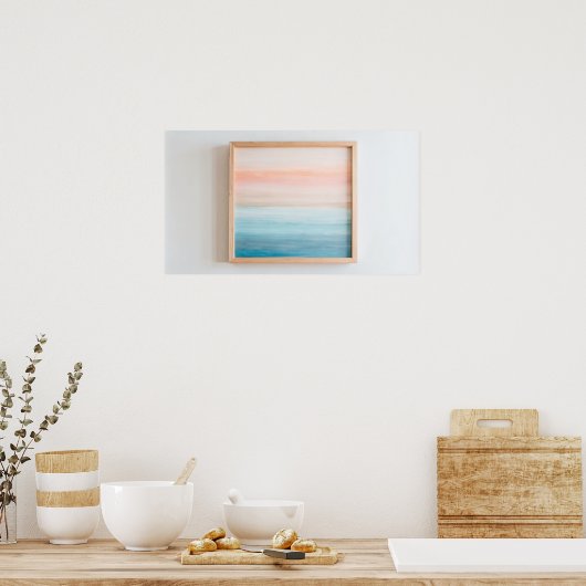 Poster Conception de la télévision par cadre (Cuisine)