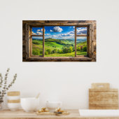 Poster Conception de la télévision par cadre (Cuisine)