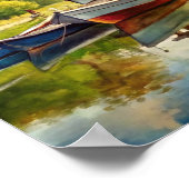 Poster Conception de la télévision par cadre (Coin)