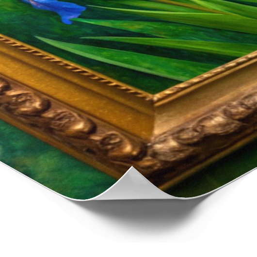 Poster Conception de la télévision par cadre (Coin)