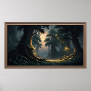 Poster Conception de la télévision par cadre