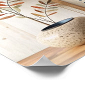 Poster Conception de la télévision par cadre (Coin)