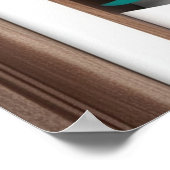 Poster Conception de la télévision par cadre (Coin)