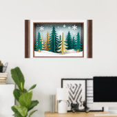 Poster Conception de la télévision par cadre (Bureau à domicile)