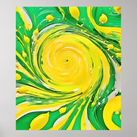 Poster Conception de la tornade citron (Devant)