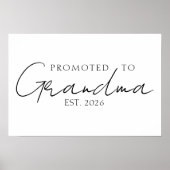 Poster Conception de l'année EST promue grand-mère intemp (Devant)