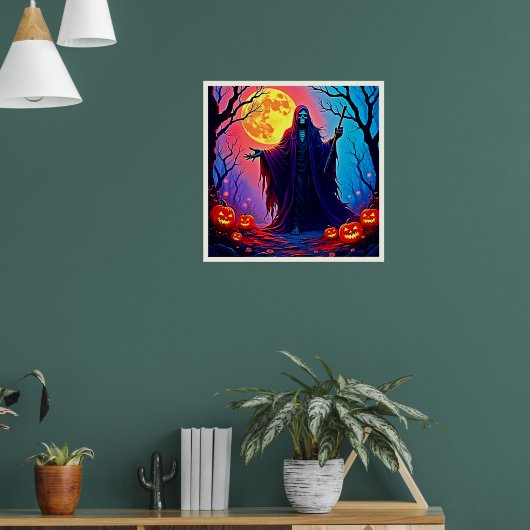 Poster Conception de l'appel de éffrayant Moon Death (Salon 1)
