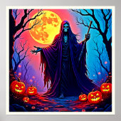 Poster Conception de l'appel de éffrayant Moon Death (Devant)